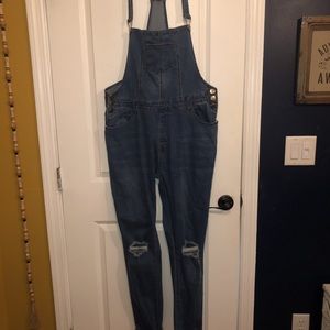 Denim Overalls